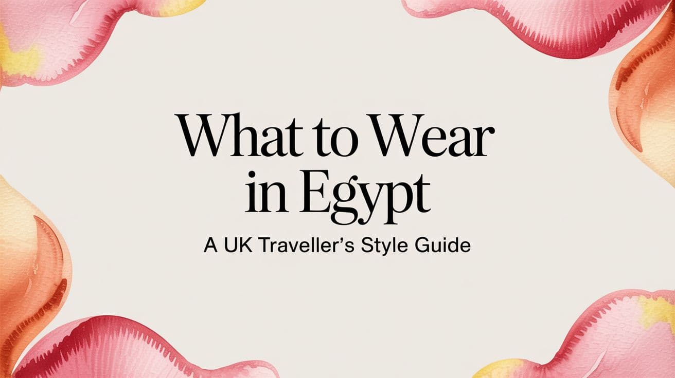 What to Wear in Egypt A UK Traveller's Style Guide