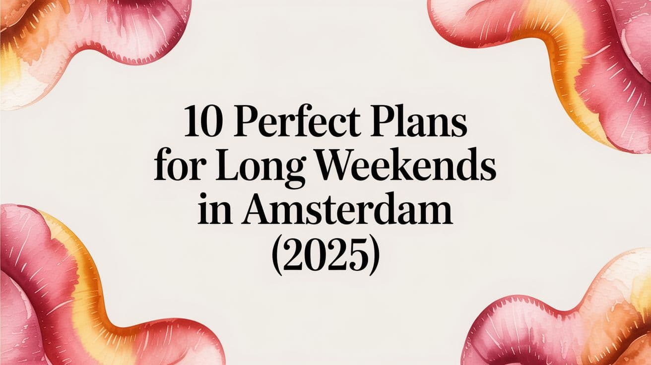 10 Perfect Plans for Long Weekends in Amsterdam (2025)